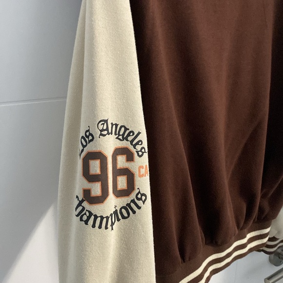 Brown Los Angeles Varsity Jacket - Picture 4 of 5